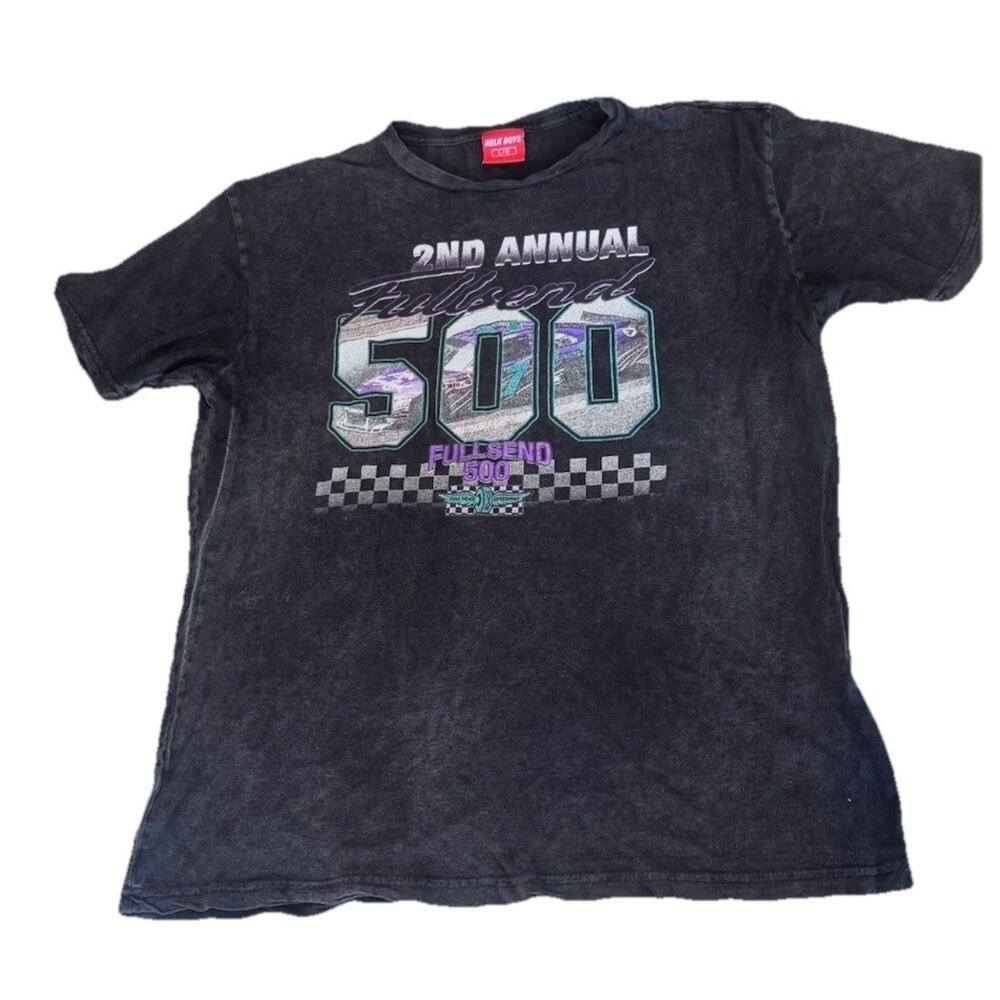 Nelk Boys 2nd Annual Full Send 500 IMS Vintage Style Shirt Large L Men’s Racing